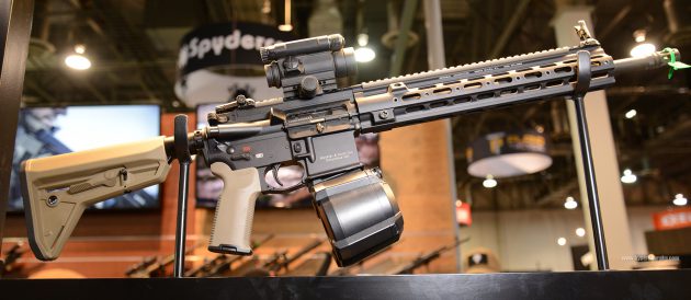ショットショー2015 マグプルブースでのHK416カスタム
